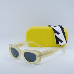 Marc Jacobs MJ 1075/S 040G IR Rectangle Sunglasses - Yellow/Grey